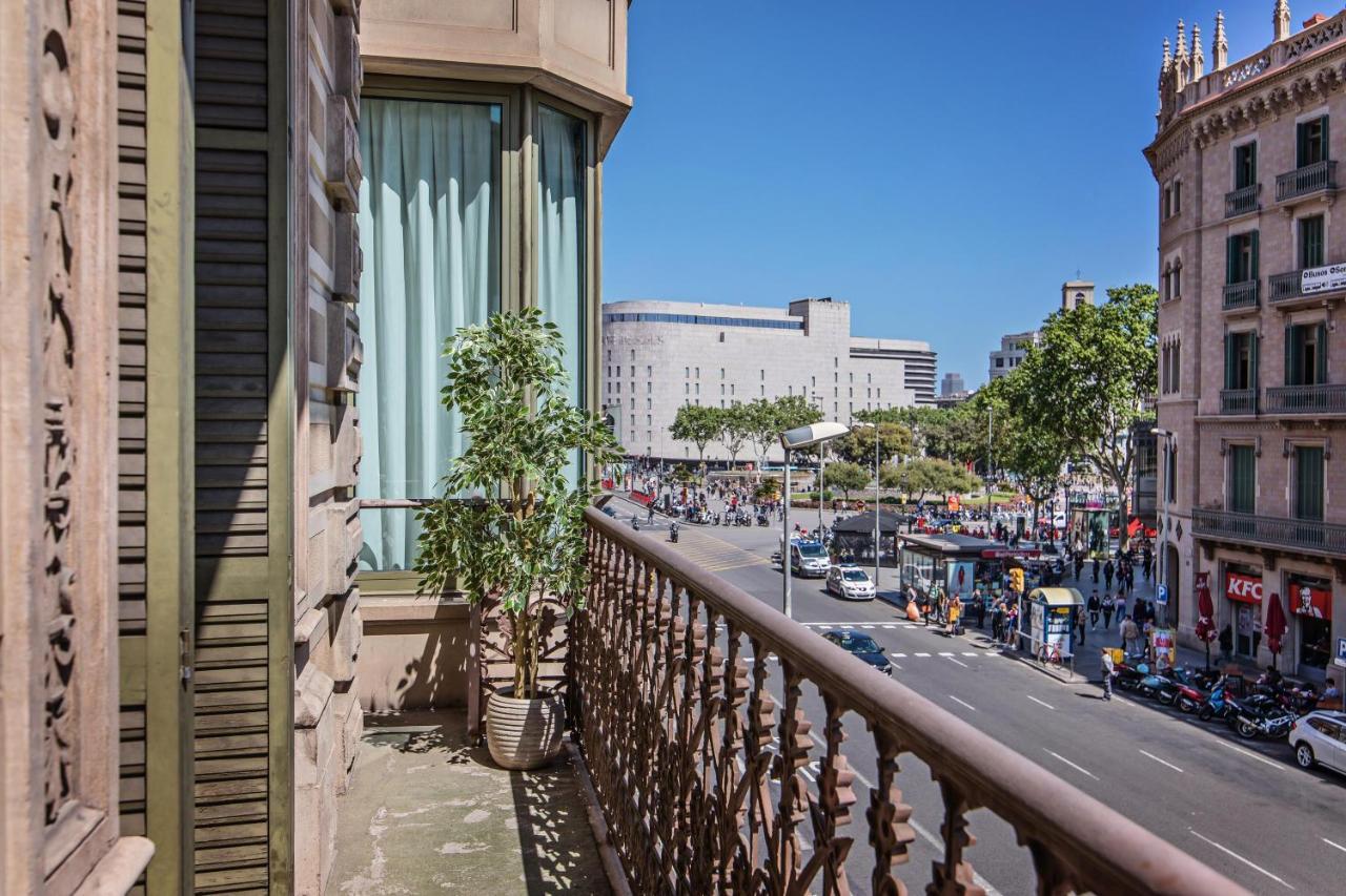 Plaza Catalunya Barcelona Exterior foto