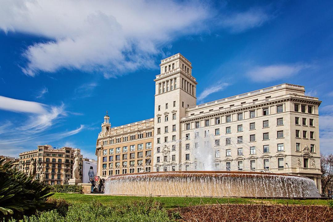Plaza Catalunya Barcelona Exterior foto